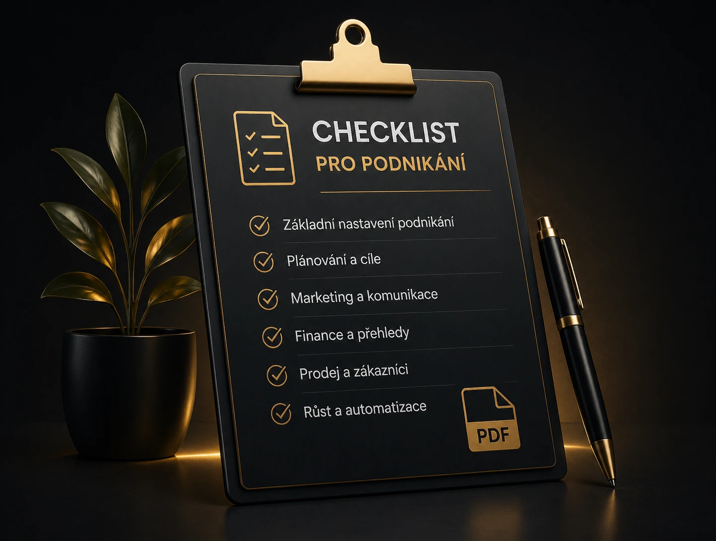 Ukázka produktu Checklist pro podnikání