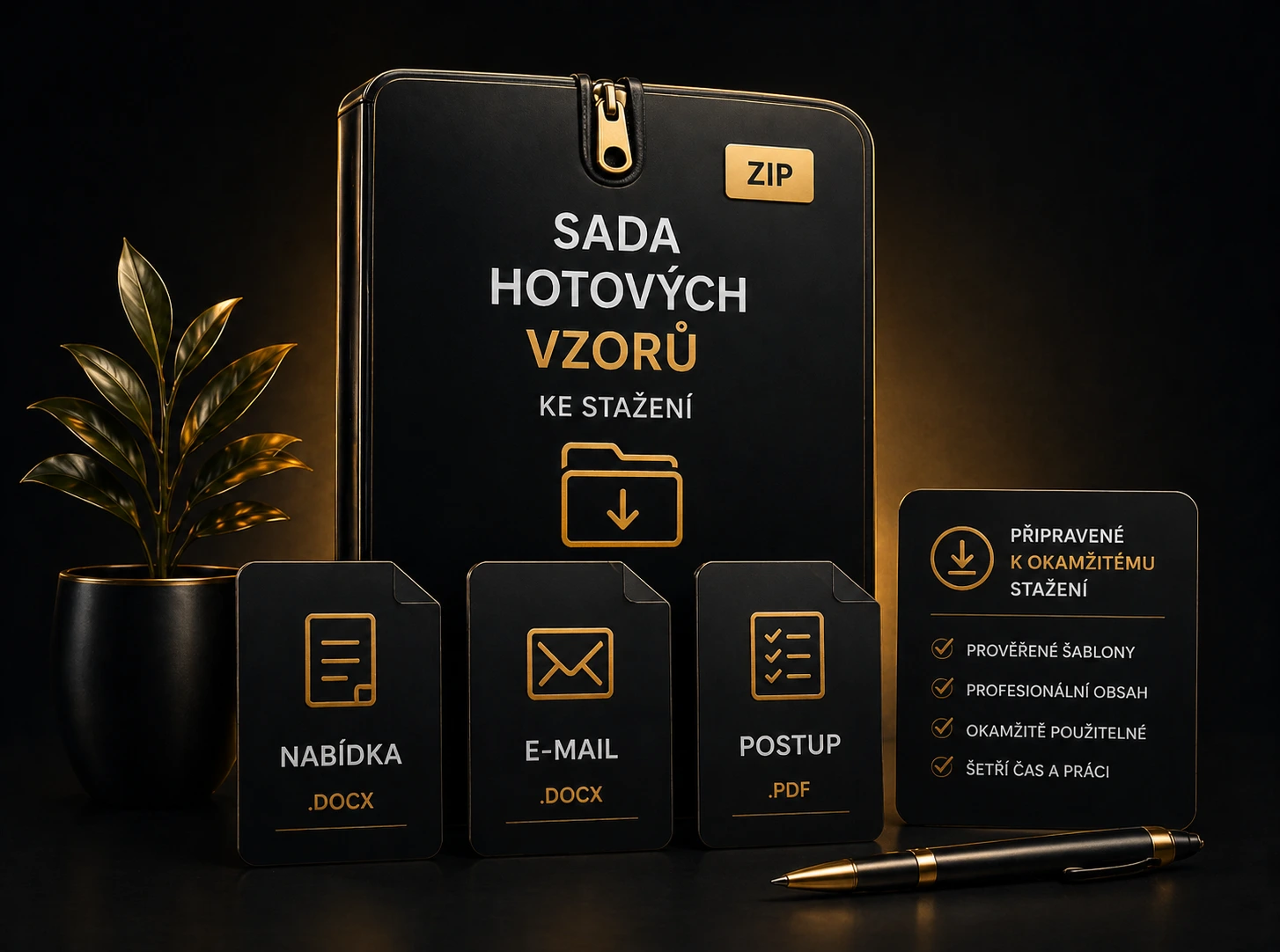 Ukázka produktu Sada hotových vzorů ke stažení